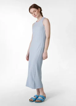 DEHA Vestiti, Gonne E Tute*Abito In Maglia Misto Lino Blu