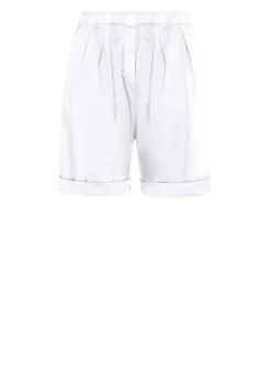 DEHA Bermuda*Bermuda In Popeline Bianco