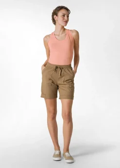 DEHA Bermuda*Bermuda In Popeline Con Coulisse Marrone