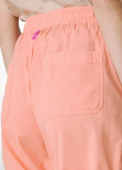 DEHA Bermuda*Bermuda In Popeline Con Coulisse Arancio