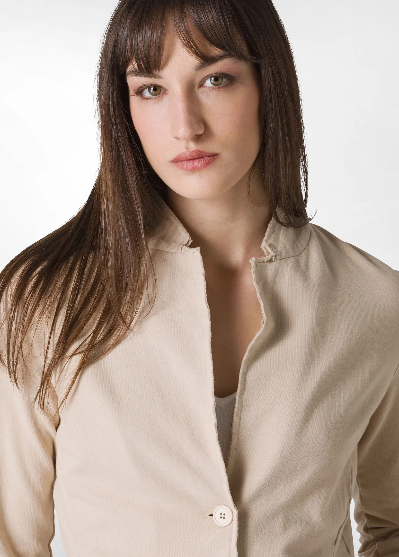 DEHA Giacche E Giubbotti*Blazer In Felpa Leggera Beige