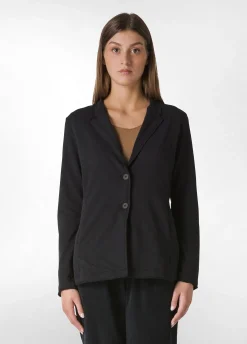 DEHA Giacche E Giubbotti*Blazer In Felpa Leggera Nero