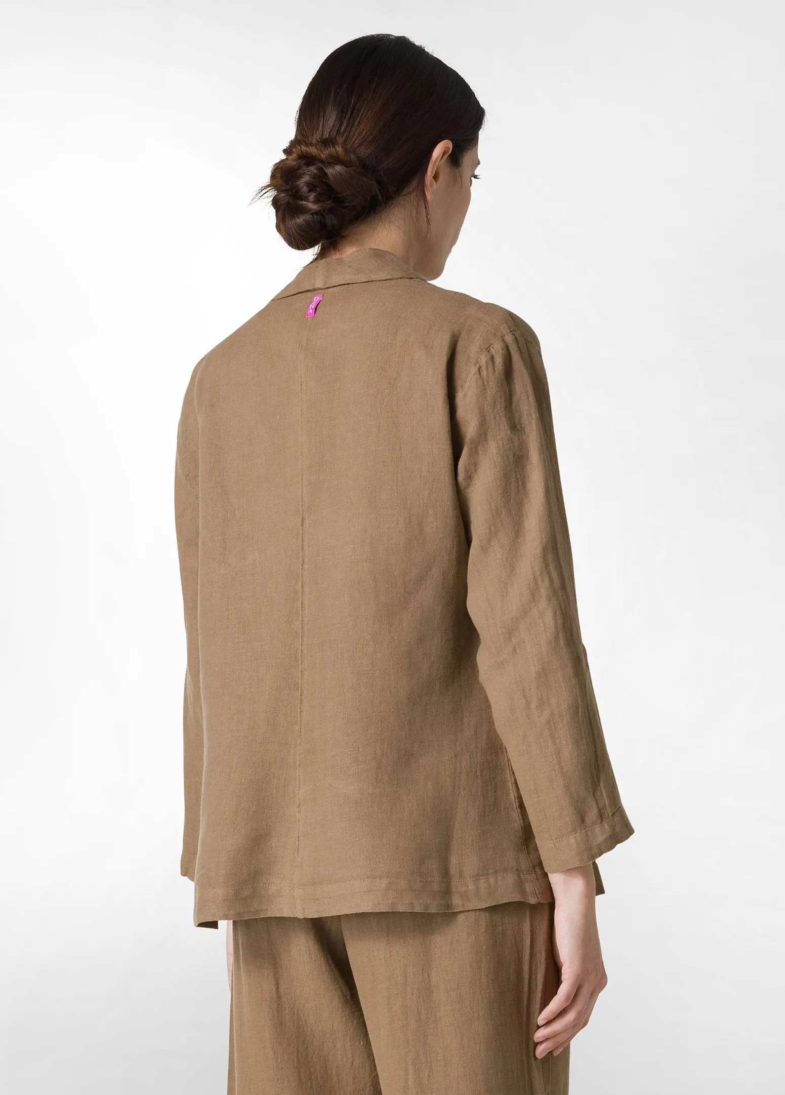 DEHA Giacche E Giubbotti*Blazer In Lino Marrone