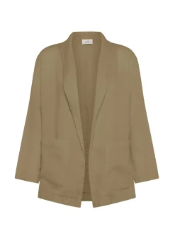 DEHA Giacche E Giubbotti*Blazer In Lino Marrone
