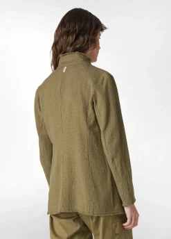 DEHA Giacche E Giubbotti*Blazer In Tweed Di Cotone Verde