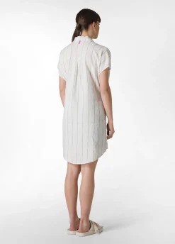 DEHA Camicie & Bluse*Camicia In Lino Gessato Bianco