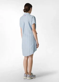 DEHA Camicie & Bluse*Camicia In Lino Gessato Blu