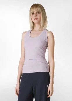 DEHA Canotte E Reggiseni Sportivi*Canotta Vogatore Jersey Stretch Viola