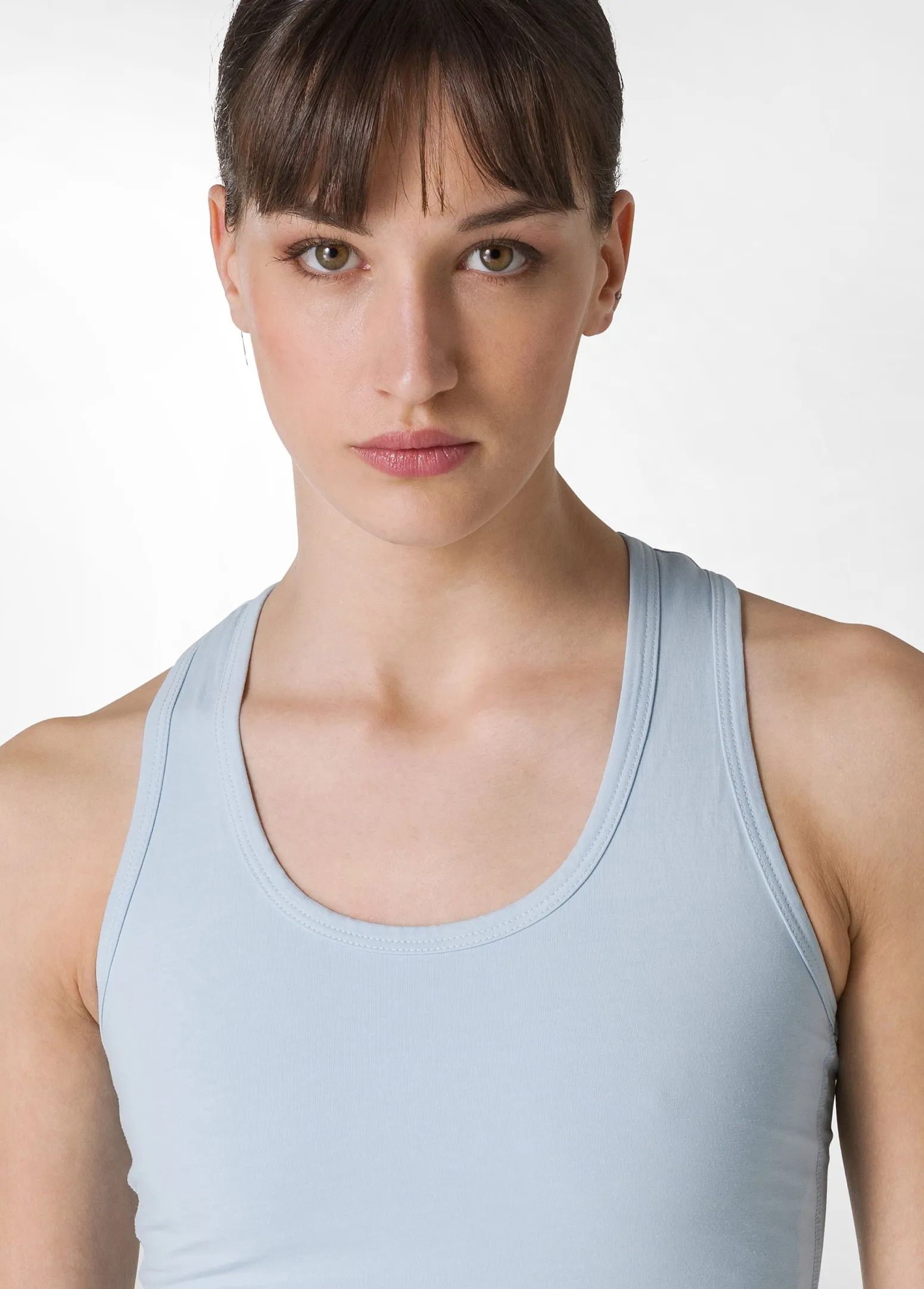 DEHA Canotte E Reggiseni Sportivi*Canotta Vogatore Jersey Stretch Blu