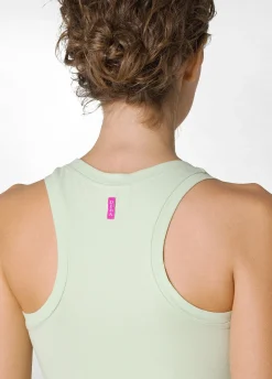 DEHA Canotte E Reggiseni Sportivi*Canotta Vogatore Jersey Stretch Verde