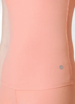 DEHA Canotte E Reggiseni Sportivi*Canotta Vogatore Jersey Stretch Arancio