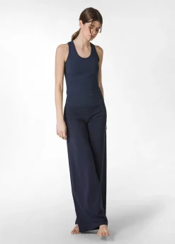 DEHA Canotte E Reggiseni Sportivi*Canotta Vogatore Jersey Stretch Blu