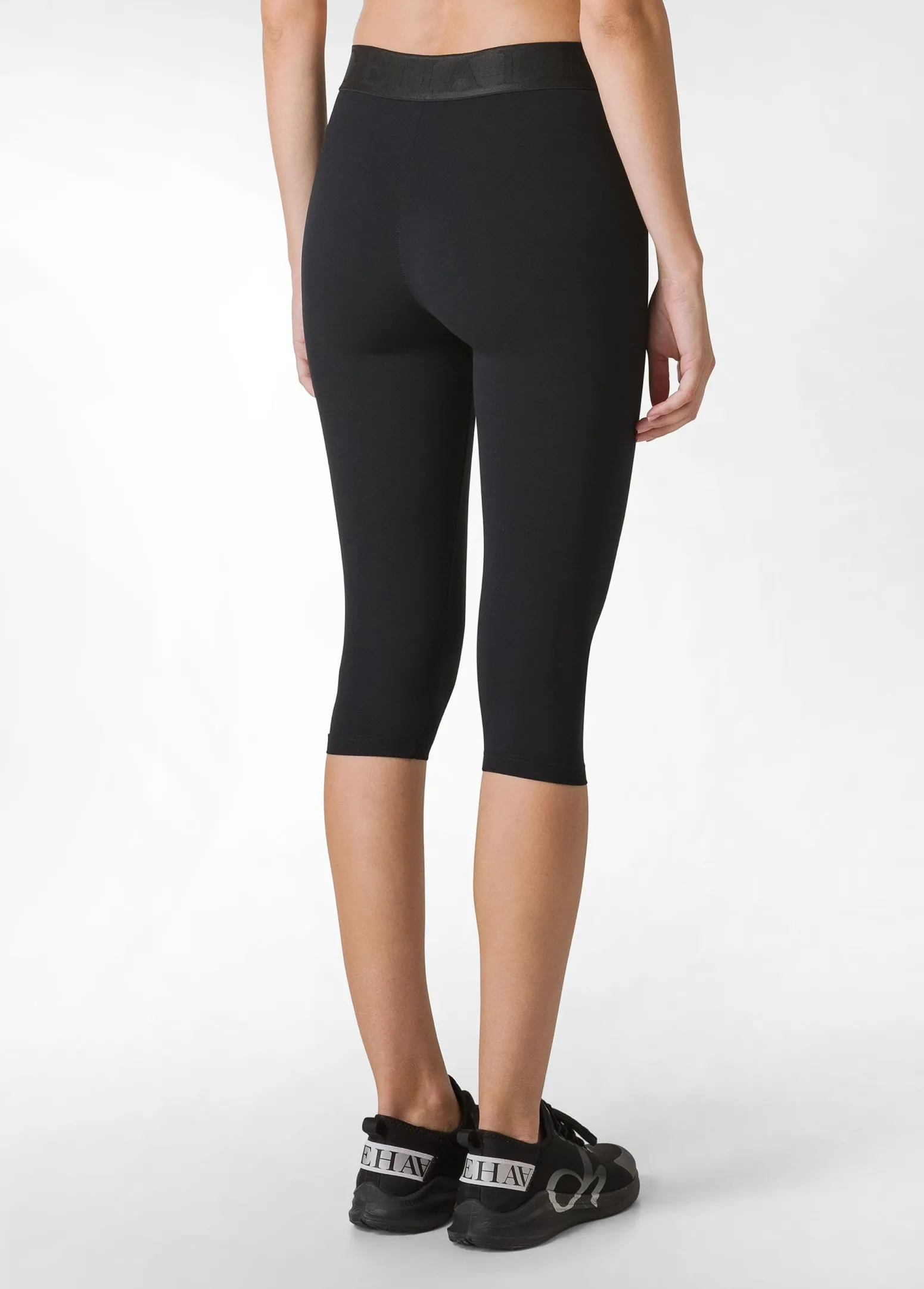 DEHA Leggings & Pantaloni Sportivi*Capri Modellante Nero
