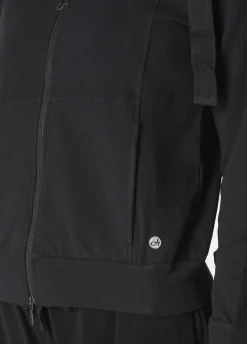 DEHA Felpe & Maglieria*Felpa Core Leggera Con Zip E Cappuccio Nero