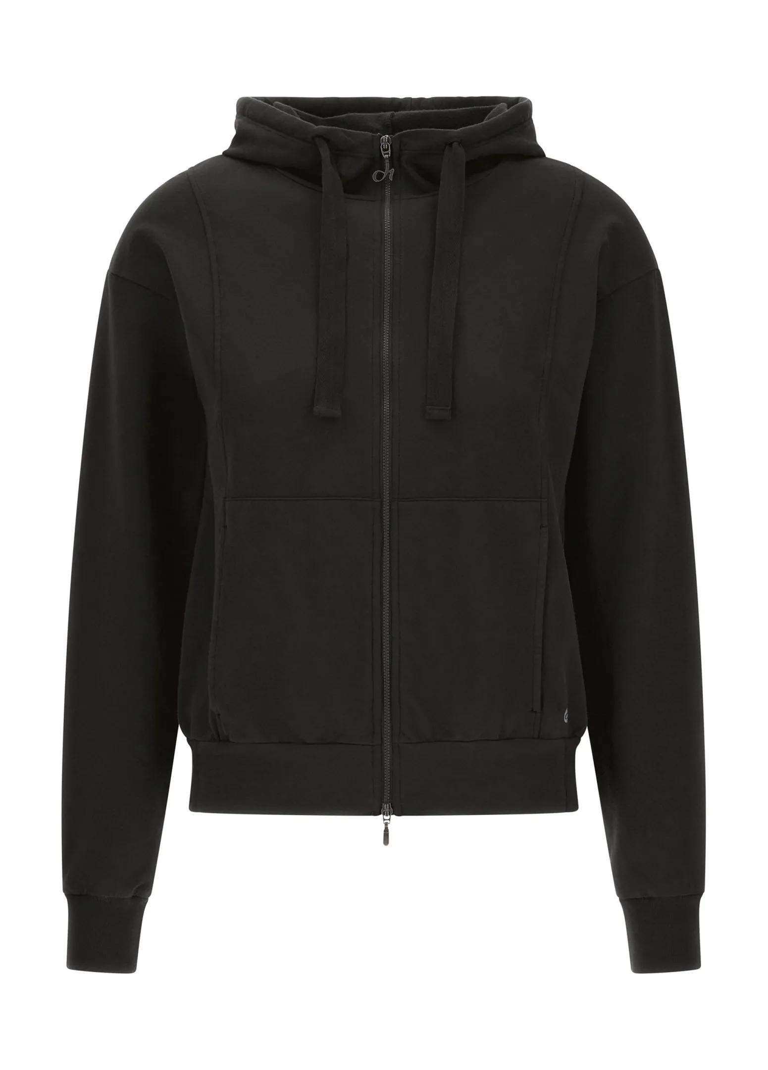 DEHA Felpe & Maglieria*Felpa Core Leggera Con Zip E Cappuccio Nero