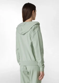 DEHA Felpe & Maglieria*Felpa Core Leggera Con Zip E Cappuccio Verde