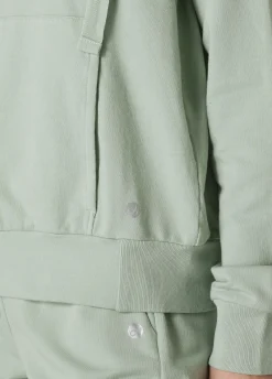 DEHA Felpe & Maglieria*Felpa Core Leggera Con Zip E Cappuccio Verde