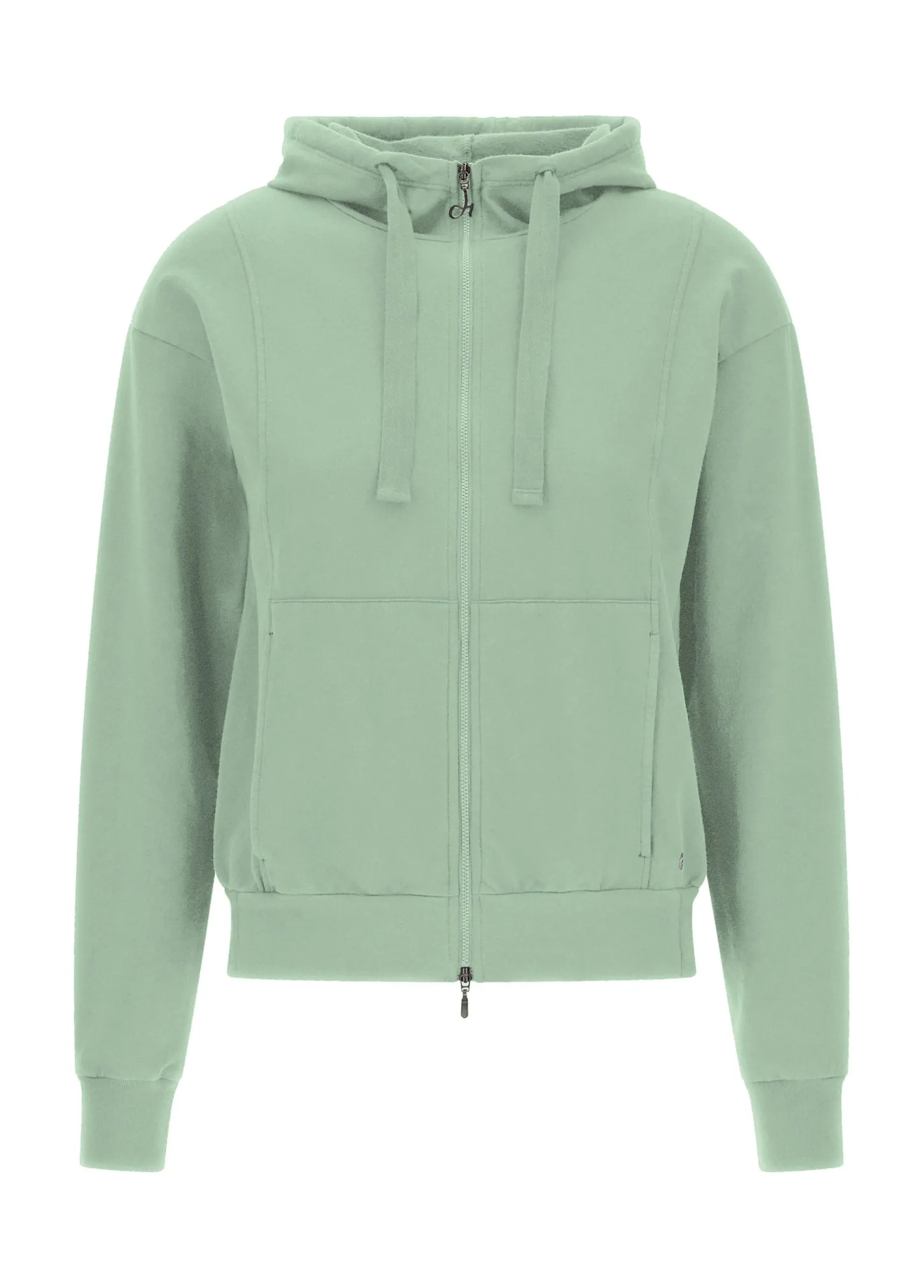 DEHA Felpe & Maglieria*Felpa Core Leggera Con Zip E Cappuccio Verde