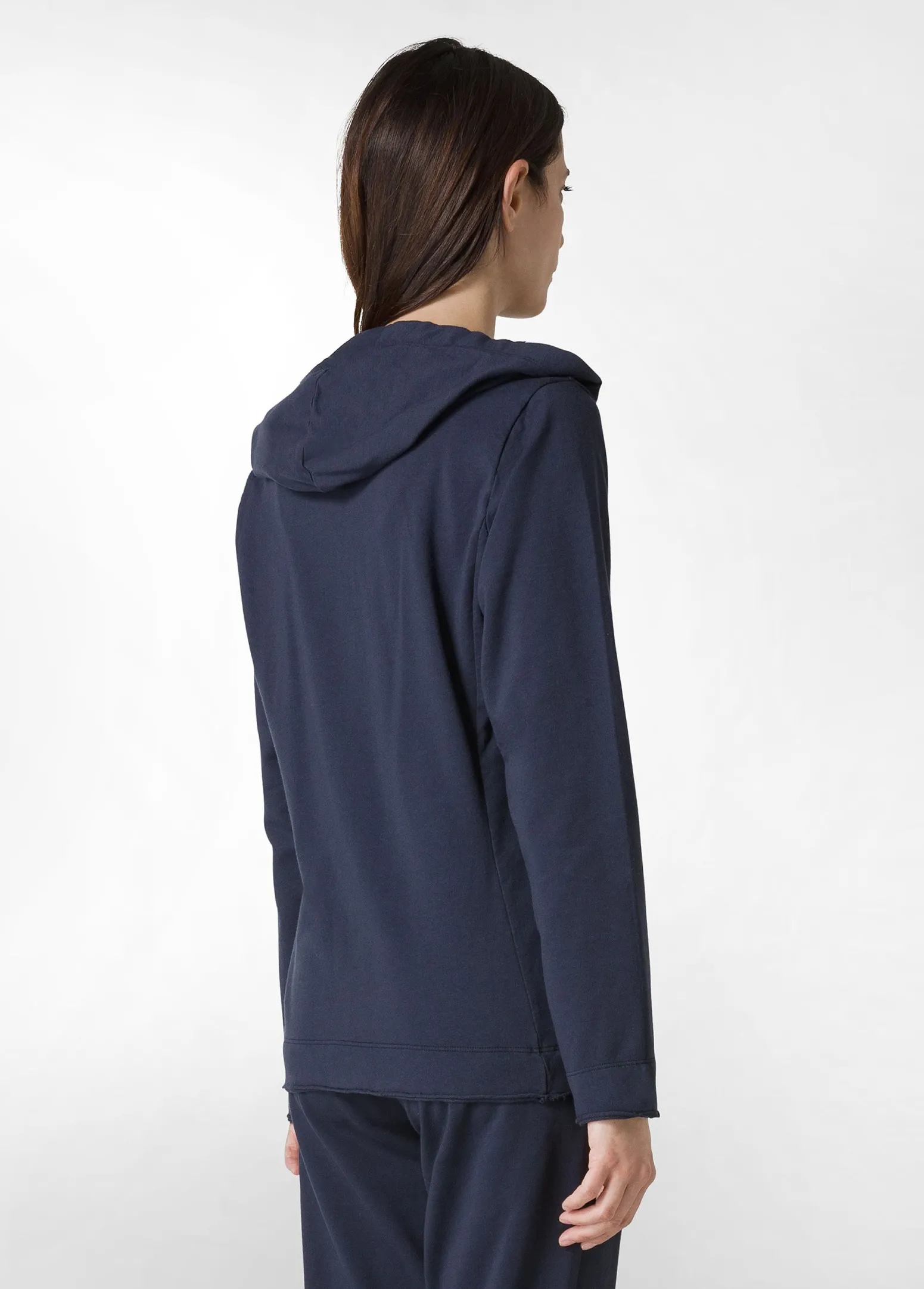 DEHA Felpe & Maglieria*Felpa Core Leggera Con Zip E Cappuccio Blu