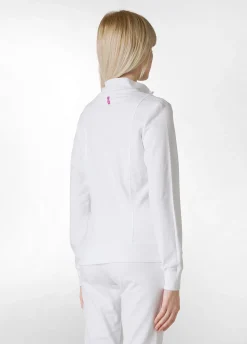 DEHA Felpe & Maglieria*Felpa Leggera Core Con Zip Bianco