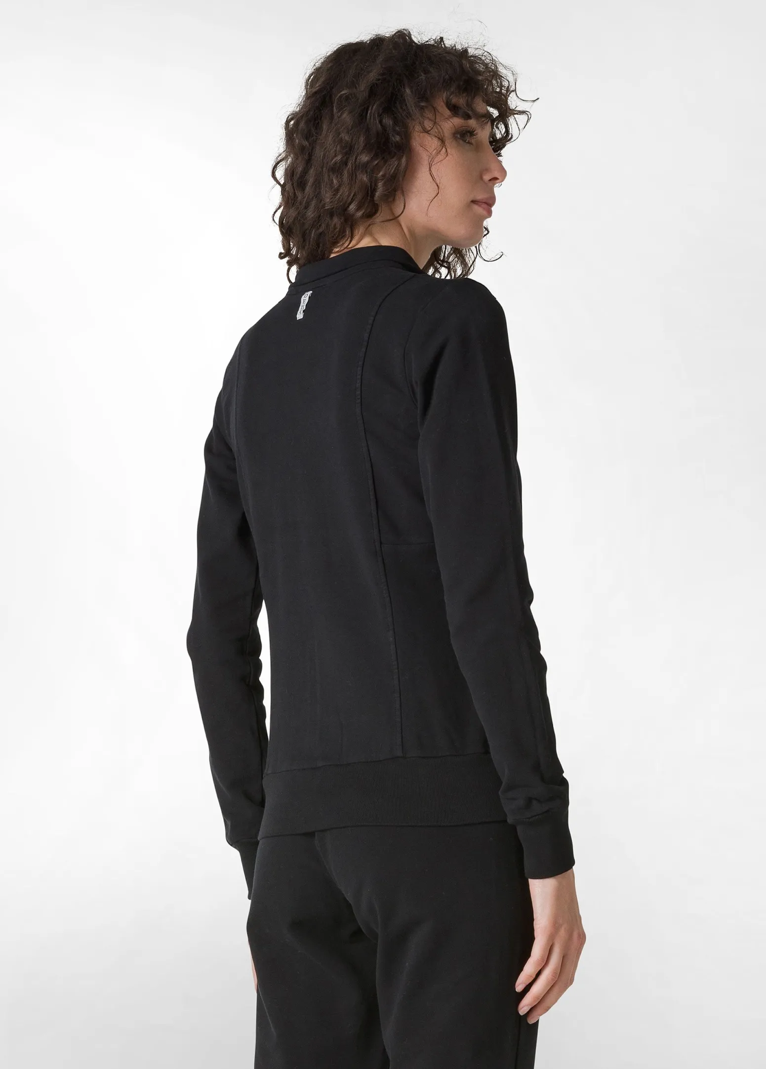 DEHA Felpe & Maglieria*Felpa Leggera Core Con Zip Nero