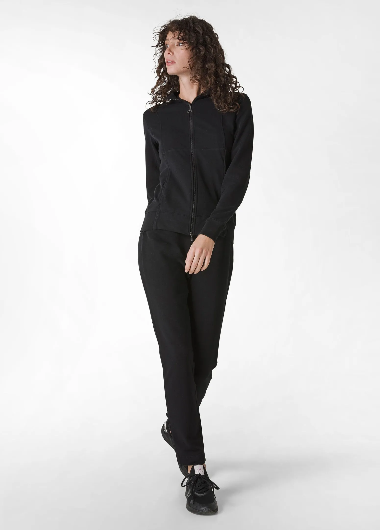 DEHA Felpe & Maglieria*Felpa Leggera Core Con Zip Nero