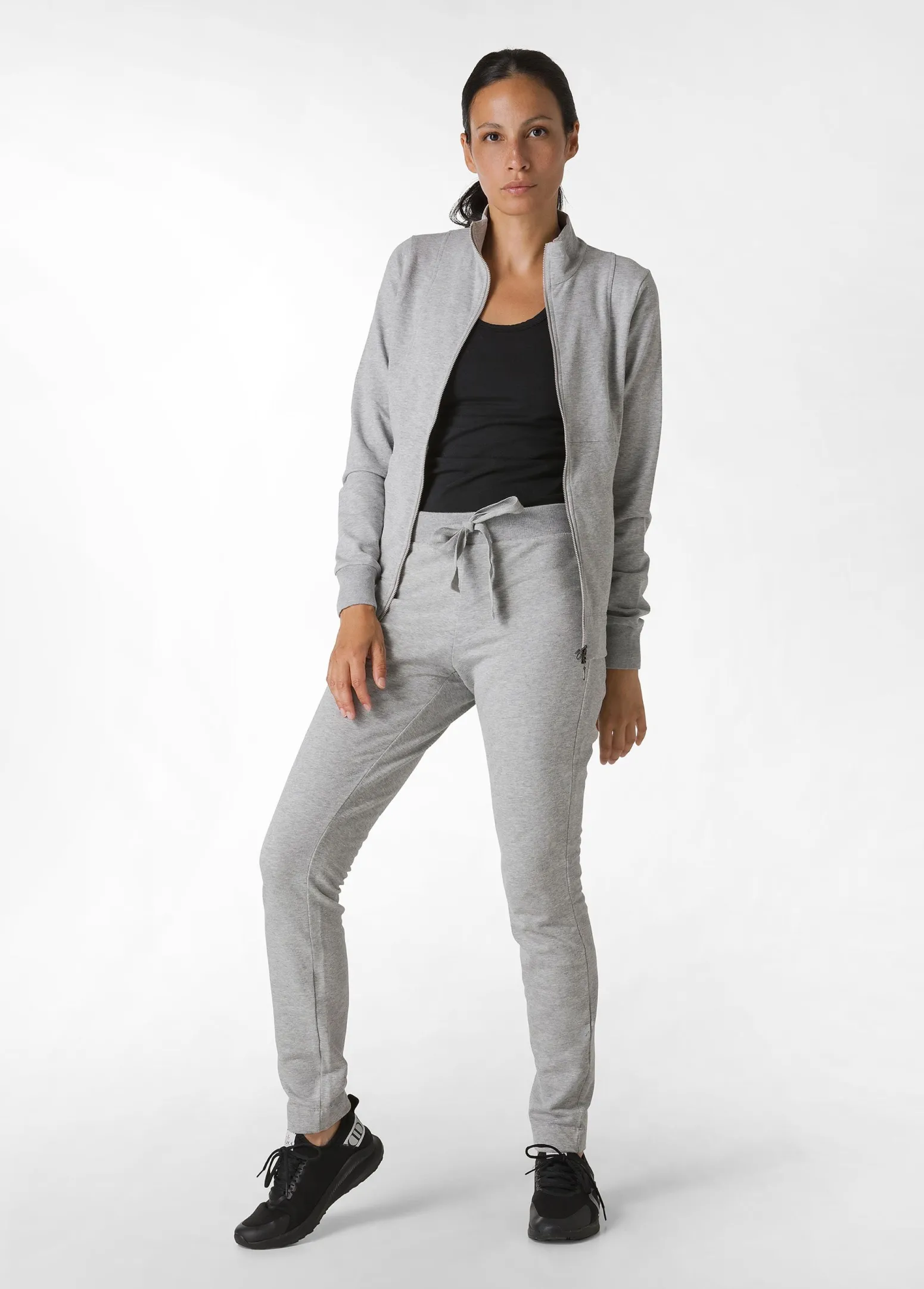 DEHA Felpe & Maglieria*Felpa Leggera Core Con Zip Grigio