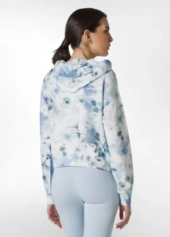 DEHA Felpe & Maglieria*Felpa Leggera Misto Viscosa Stampata Con Nodo Blu