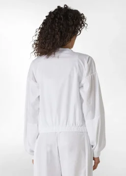 DEHA Giacche E Giubbotti*Giacca Bomber In Popeline Bianco