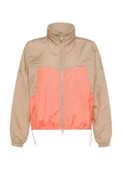 DEHA Giacche E Giubbotti*Giubbino Bicolore In Nylon Arancio