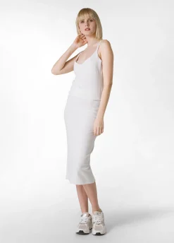 DEHA Vestiti, Gonne E Tute*Gonna A Maglia Bianco