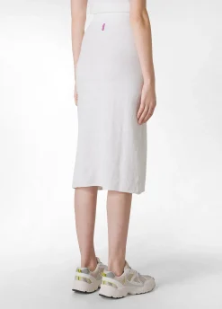 DEHA Vestiti, Gonne E Tute*Gonna A Maglia Bianco