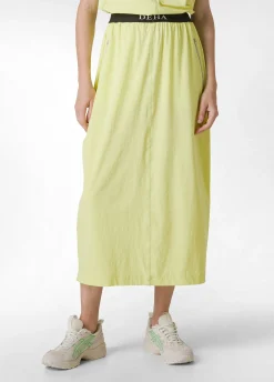 DEHA Vestiti, Gonne E Tute*Gonna In Nylon Con Logo Giallo