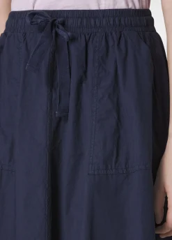DEHA Vestiti, Gonne E Tute*Gonna Lunga In Popeline Blu