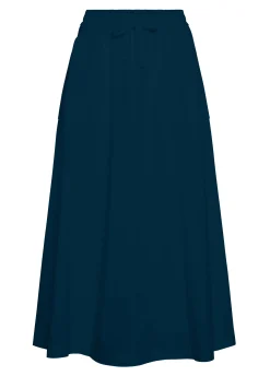 DEHA Vestiti, Gonne E Tute*Gonna Lunga In Popeline Blu