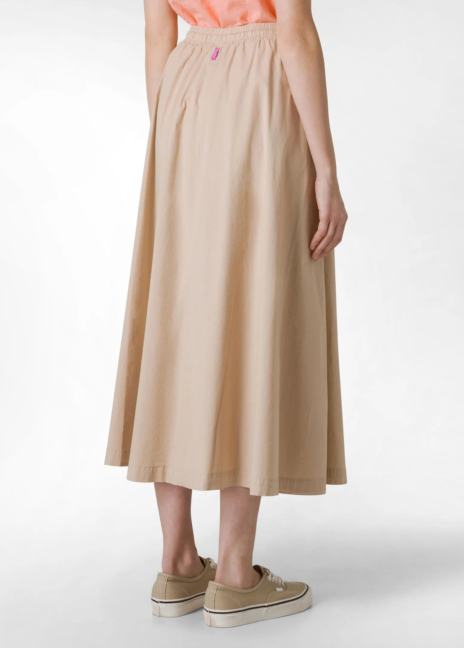 DEHA Vestiti, Gonne E Tute*Gonna Lunga In Popeline Beige