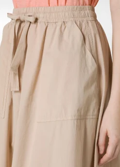 DEHA Vestiti, Gonne E Tute*Gonna Lunga In Popeline Beige