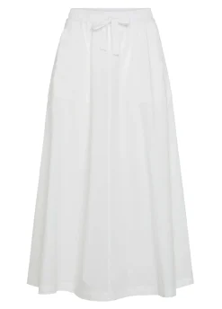 DEHA Vestiti, Gonne E Tute*Gonna Lunga In Popeline Bianco