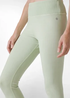 DEHA Leggings & Pantaloni Sportivi*Leggings 7/8 Effetto Vintage Verde