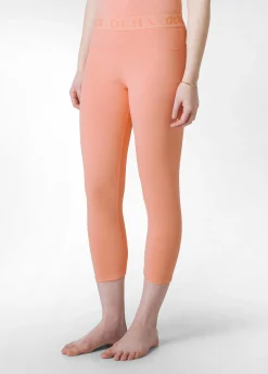 DEHA Leggings & Pantaloni Sportivi*Leggings 7/8 Jersey-Stretch Arancio