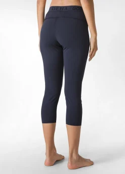 DEHA Leggings & Pantaloni Sportivi*Leggings 7/8 Jersey-Stretch Blu