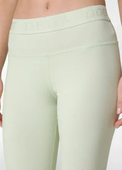 DEHA Leggings & Pantaloni Sportivi*Leggings 7/8 Jersey-Stretch Verde