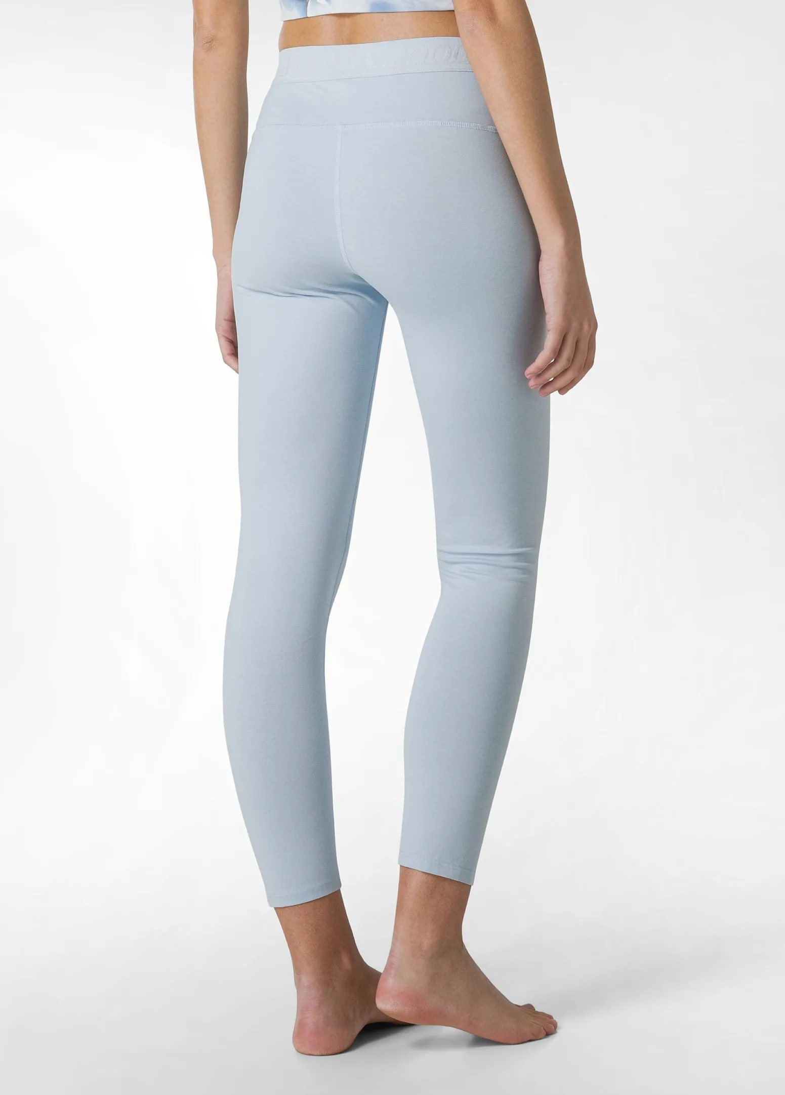 DEHA Leggings & Pantaloni Sportivi*Leggings Logo Blu