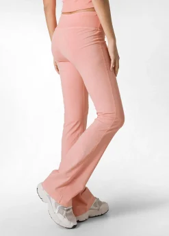 DEHA Pantaloni*Leggings Svasato Effetto Vintage Arancio