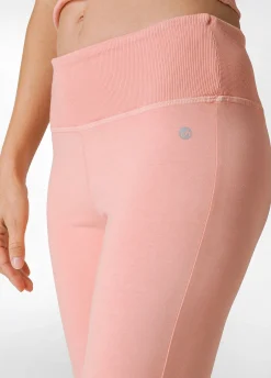 DEHA Pantaloni*Leggings Svasato Effetto Vintage Arancio