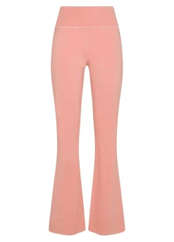 DEHA Pantaloni*Leggings Svasato Effetto Vintage Arancio