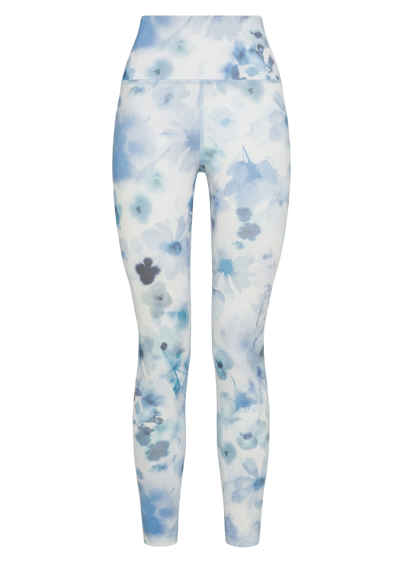 DEHA Leggings & Pantaloni Sportivi*Leggings Yoga In Microfibra Riciclata Stampata Blu