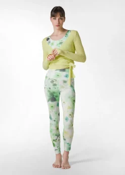DEHA Leggings & Pantaloni Sportivi*Leggings Yoga In Microfibra Riciclata Stampata Ver