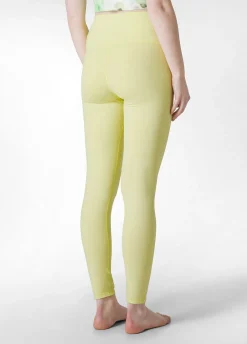 DEHA Leggings & Pantaloni Sportivi*Leggings Yoga In Microfibra Riciclata Giallo