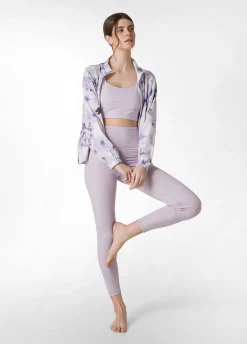 DEHA Leggings & Pantaloni Sportivi*Leggings Yoga In Microfibra Riciclata Viola
